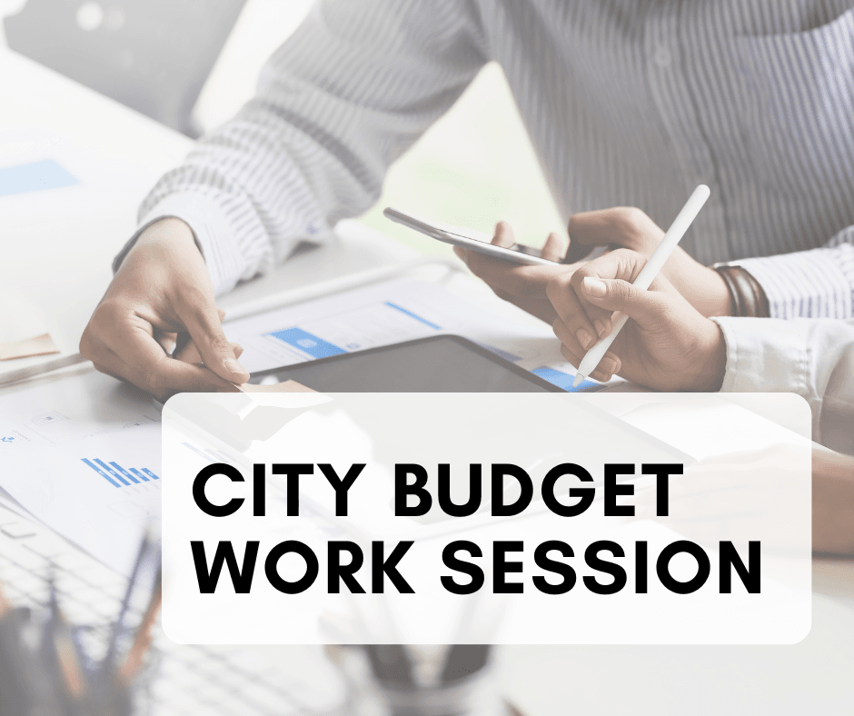 City Budget Work Session
