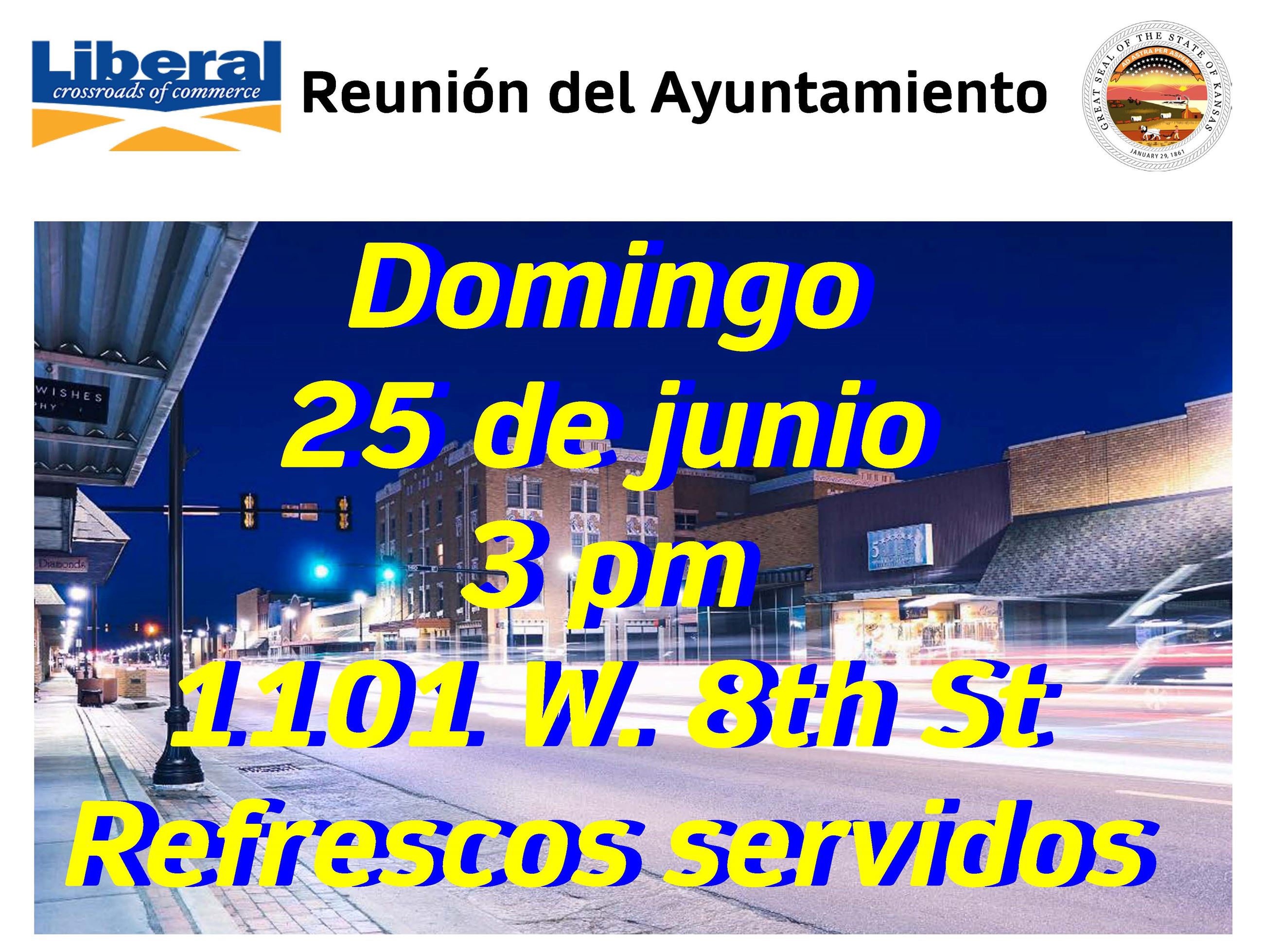 Townhall Flyer (Spanish)