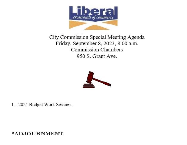 2024 Budget Work Session