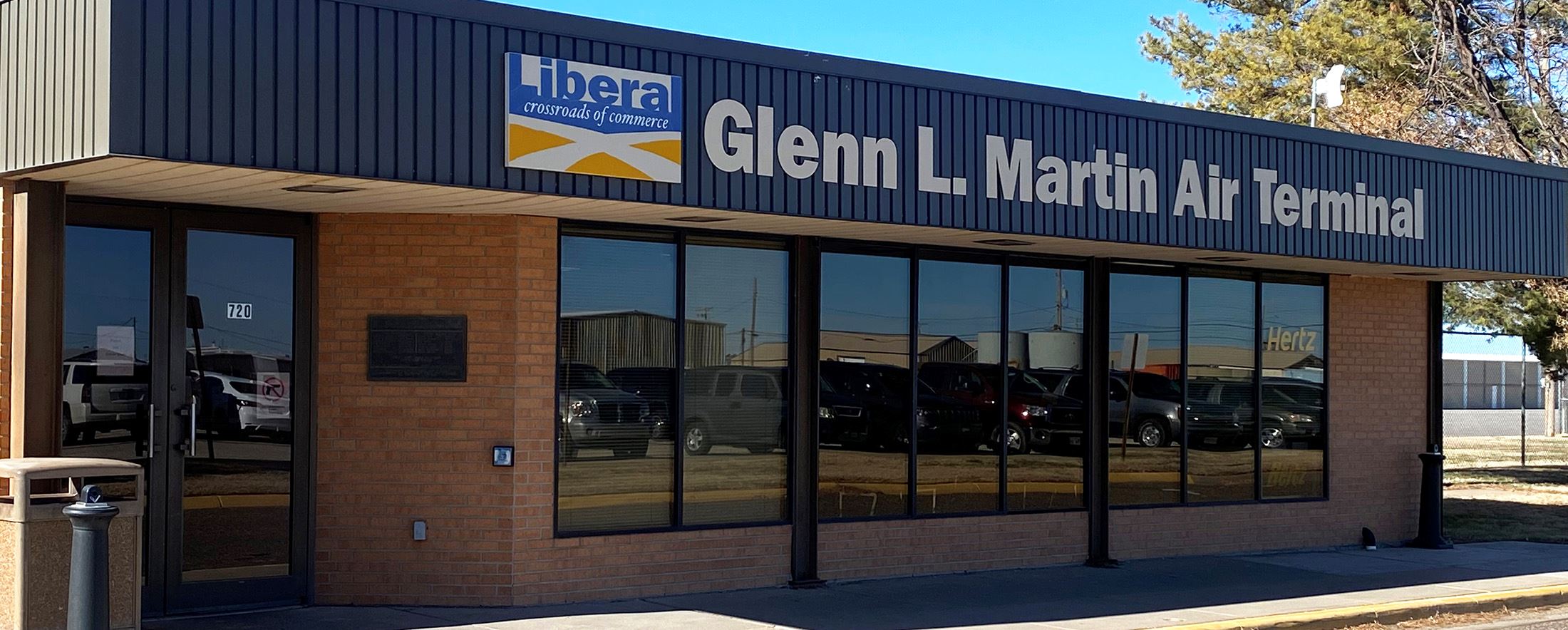 Glenn L. Martin Air Terminal Entrance